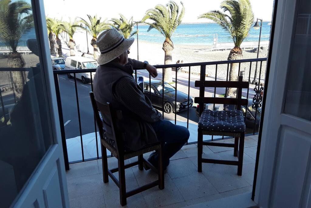 Piso En Primera Linea Con Wifi Y Vistas Al Mar Lo Pagan Bagian luar foto
